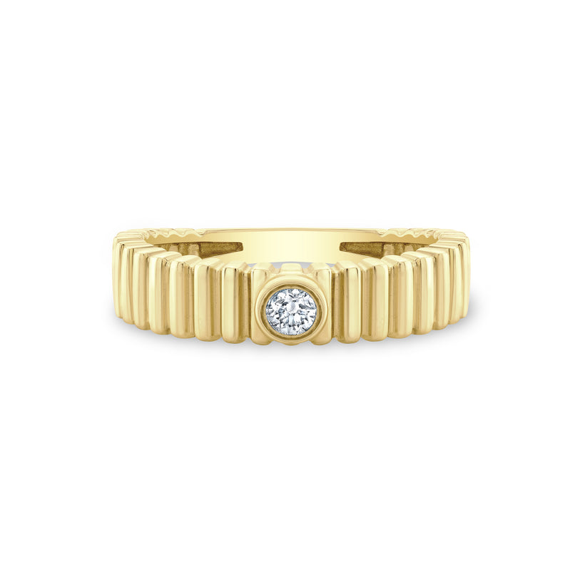 Women&#39;s Designer Textured Wedding Rings