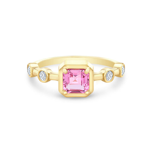 Flora Ring - Pink Sapphire