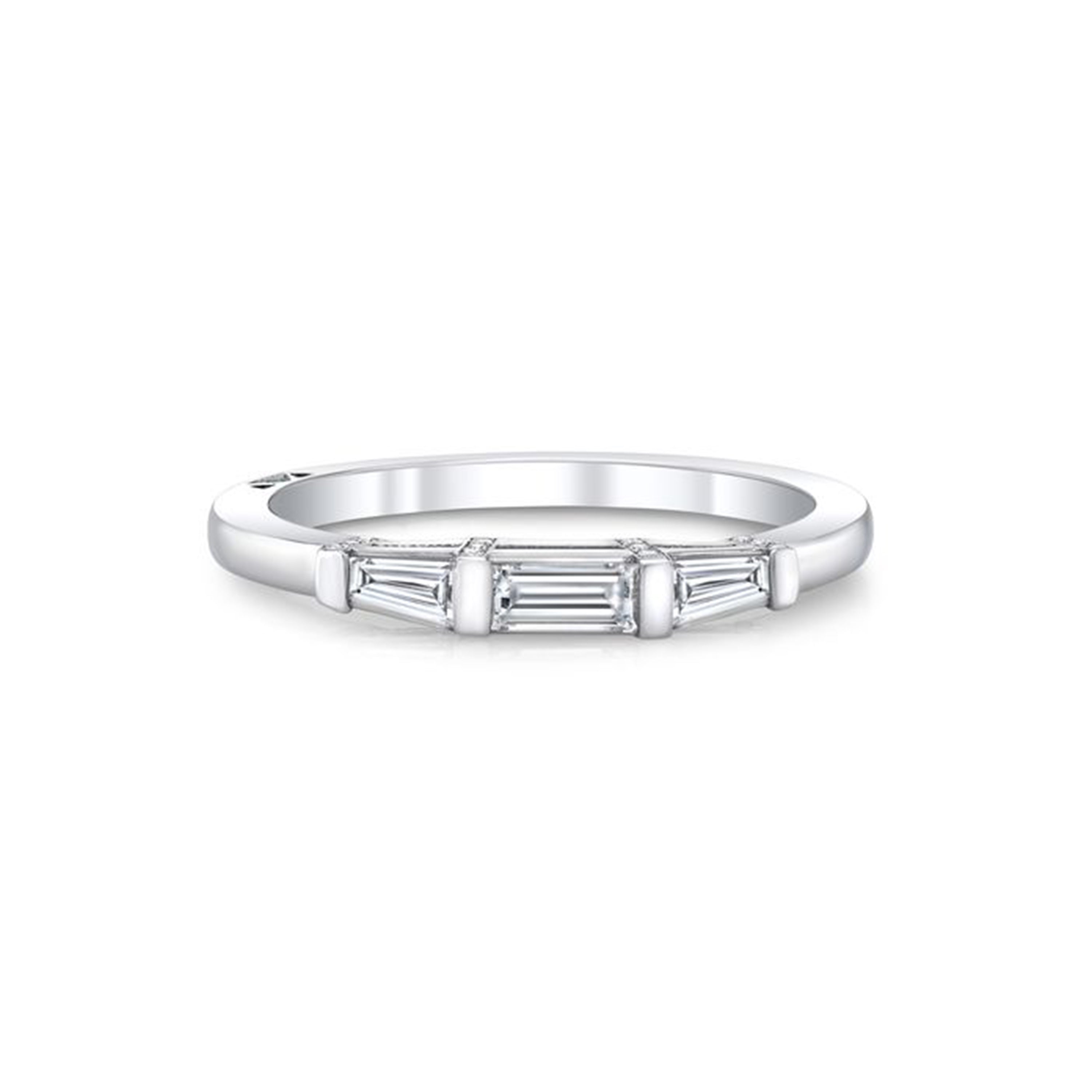 Rebecca Diamond Baguette Ring