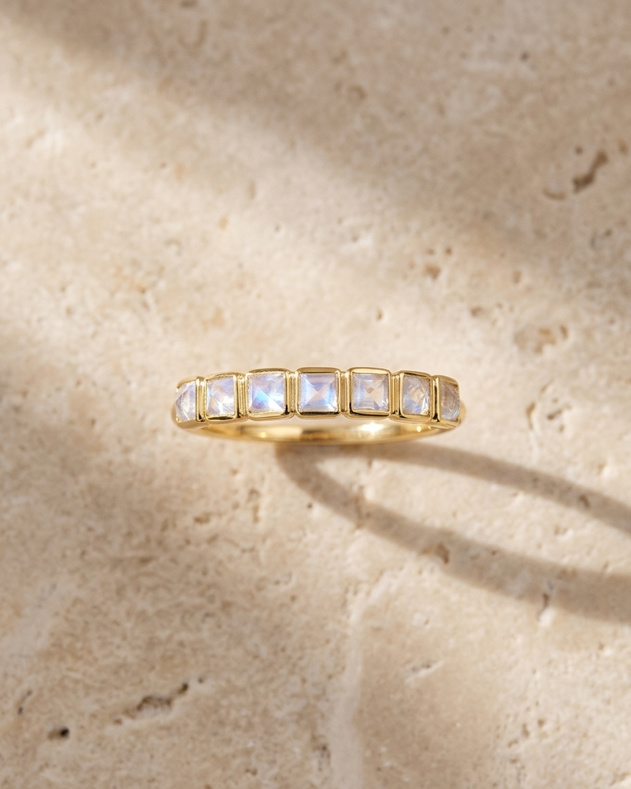 Sereia Ring w/ Moonstones