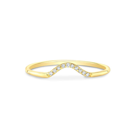 Arc Diamond Stacker Ring Carter Eve Jewelry 