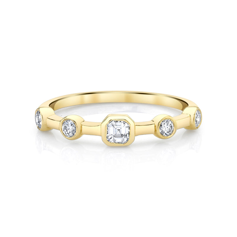 14k gold and diamond Ash Ring Ring Carter Eve Jewelry 