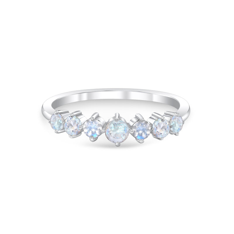 Astra Ring with Moonstones Rings Carter Eve Jewelry 