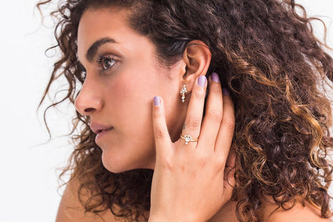 Aura Drop Earrings Earrings Carter Eve Jewelry 