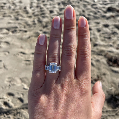 Avalon Five-Stone Engagement Ring engagement ring Carter Eve Jewelry 