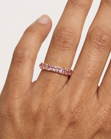 Sereia Ring w/ Pink Sapphires