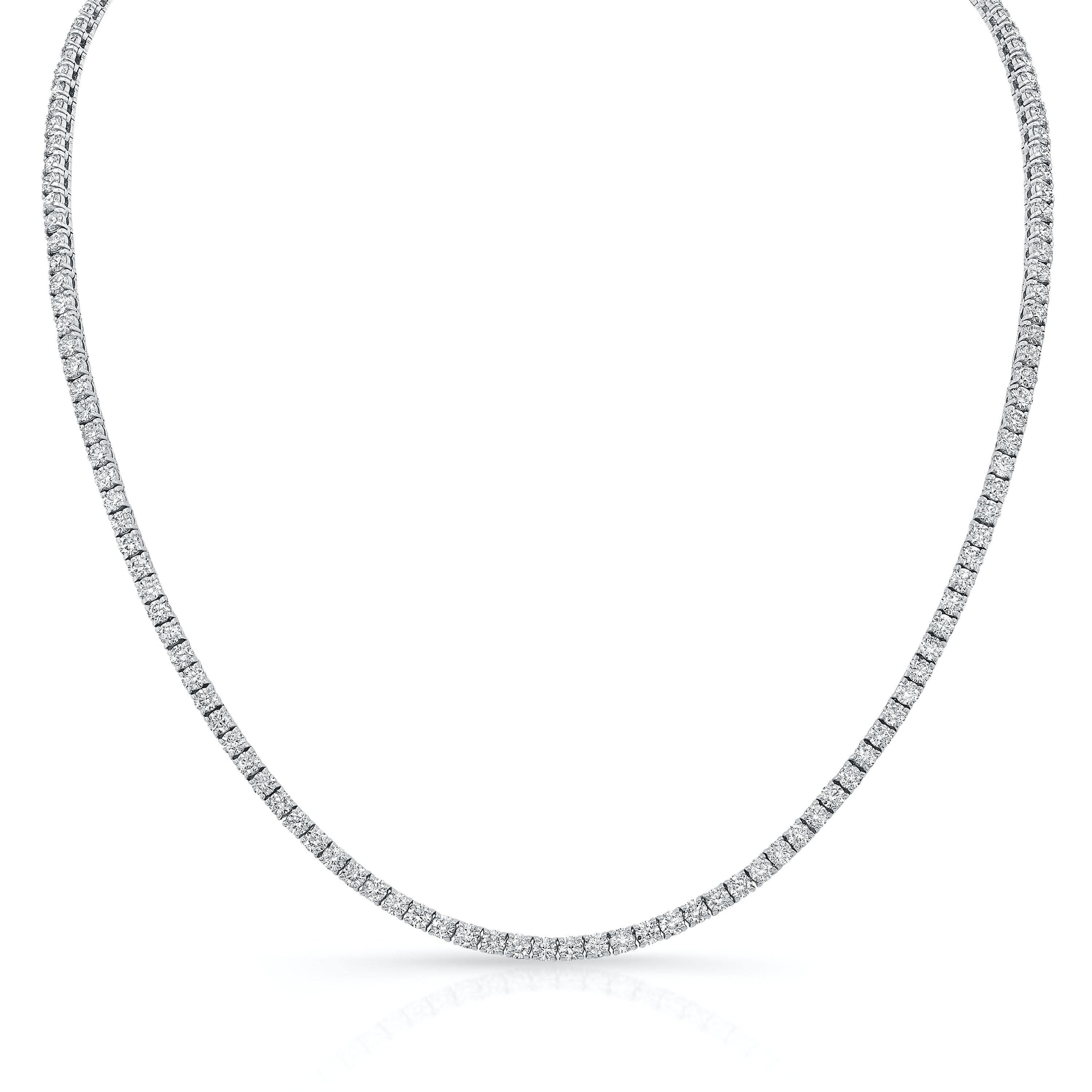 9 ct diamond tennis necklace by carter eve jewelry