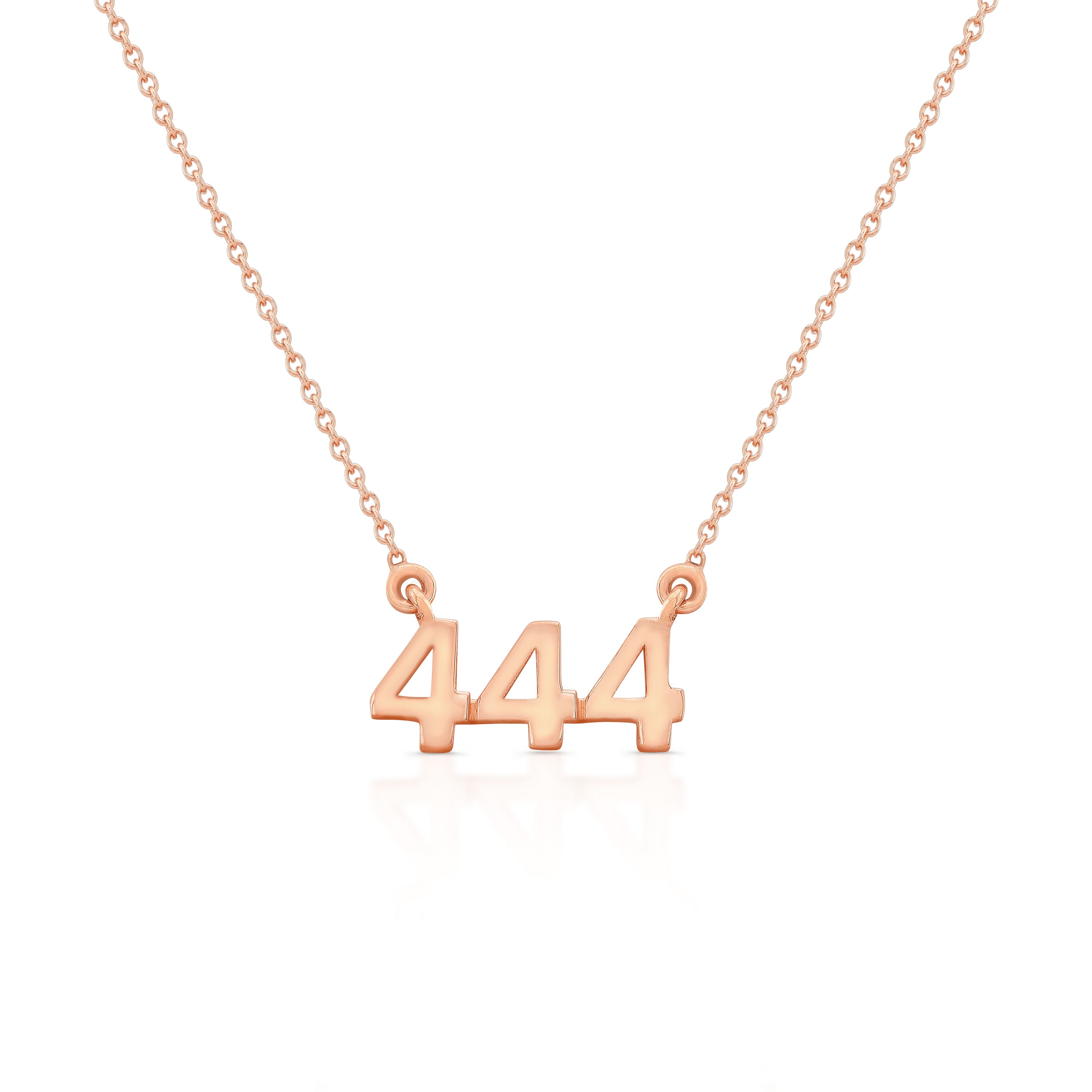 444 Angel Number Necklace