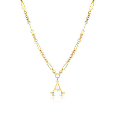 Storybook Initial Necklace A-Z