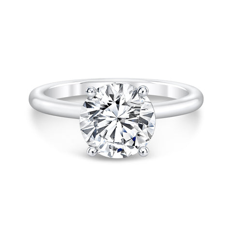 Celine Solitaire Engagement Ring bridal Carter Eve Jewelry 