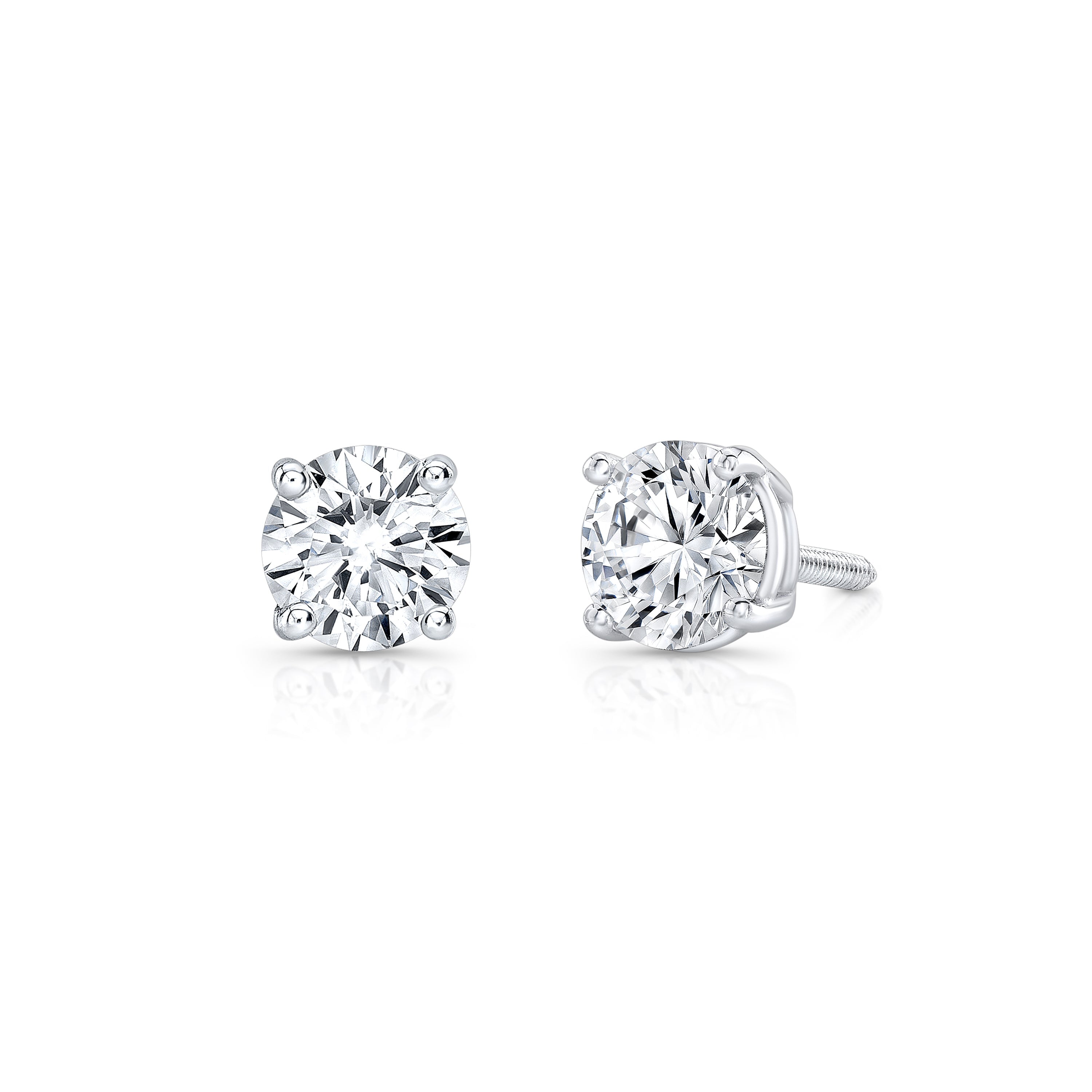 Classic Diamond Studs Earrings Carter Eve Jewelry 