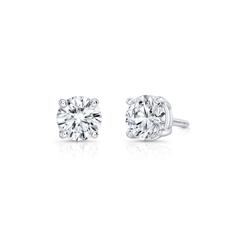 Classic Diamond Studs Earrings Carter Eve Jewelry 