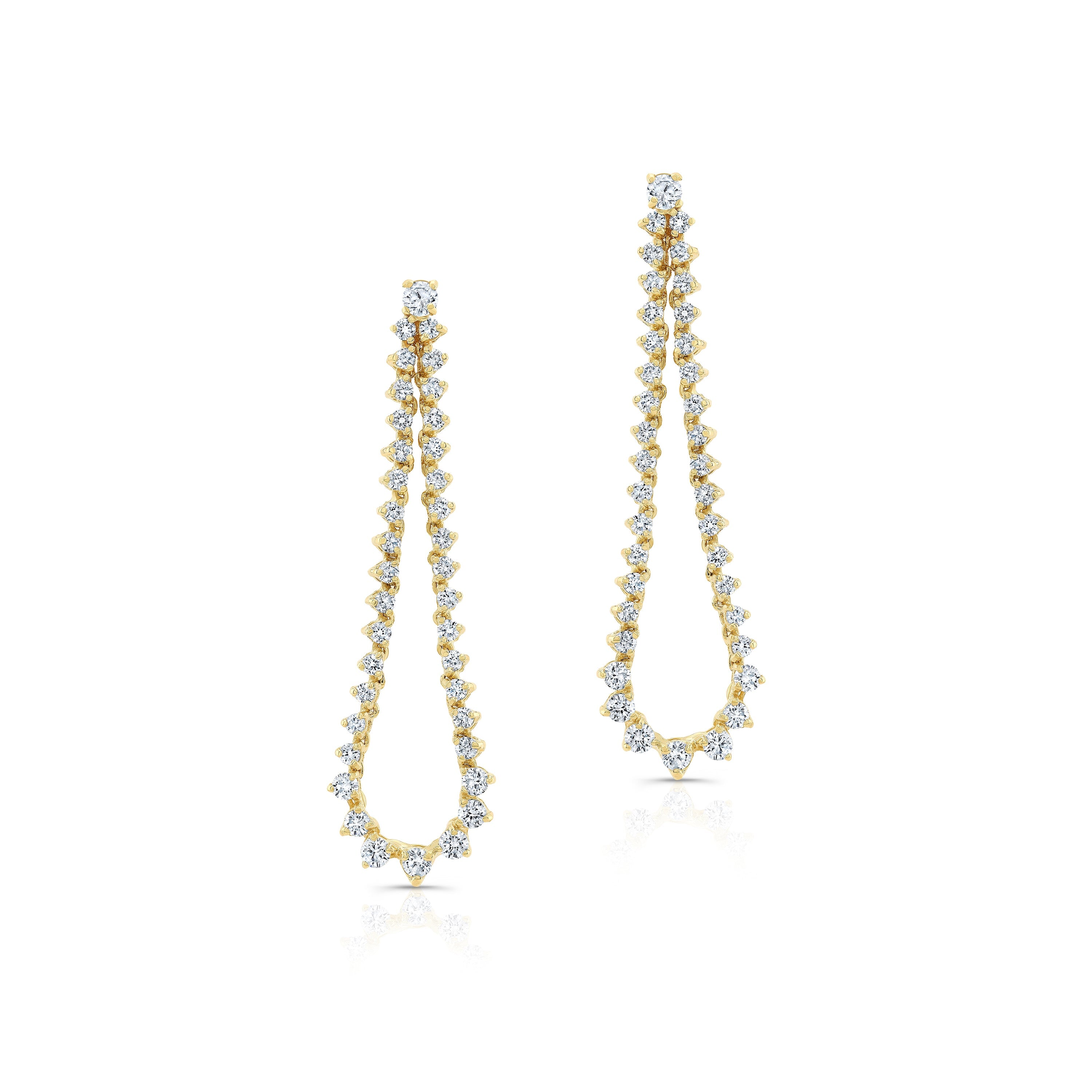 Cordelia Diamond Drop Earrings Earrings Carter Eve Jewelry 