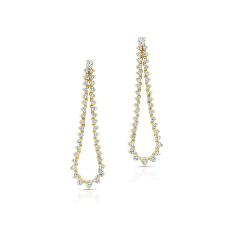 Cordelia Diamond Drop Earrings Earrings Carter Eve Jewelry 