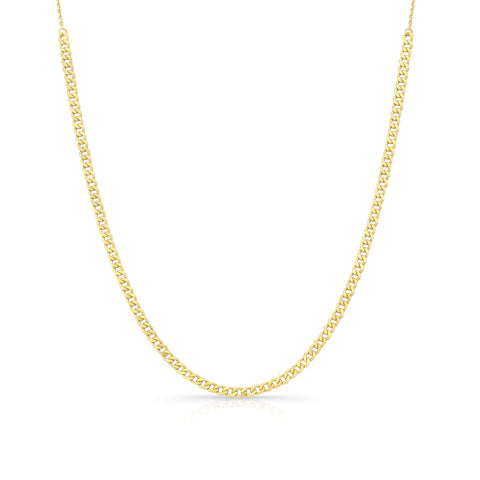 Curb Chain Necklace Necklaces Carter Eve Jewelry 