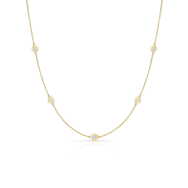 Diamond Orbit Necklace Necklaces Carter Eve Jewelry 