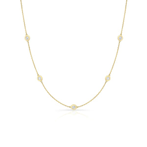 Diamond Orbit Necklace Necklaces Carter Eve Jewelry 