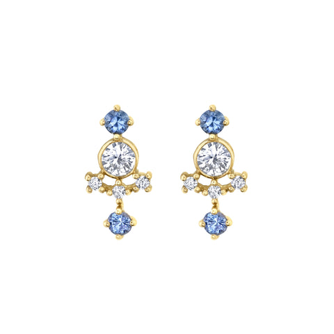 Echo Studs Earrings Carter Eve Jewelry 