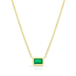 Eden Pendant - Emerald Necklaces Carter Eve Jewelry 