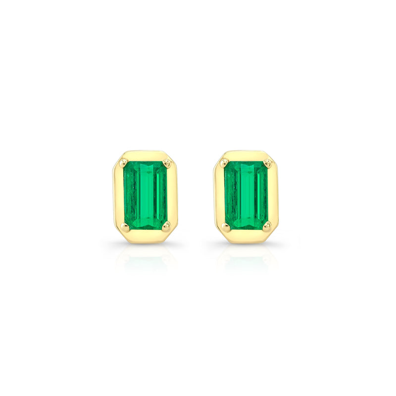Eden Studs - Emerald Earrings Carter Eve Jewelry 