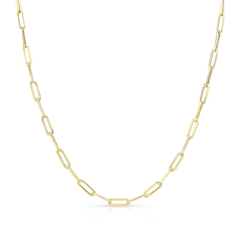 Ellipse Link Necklace Necklaces Carter Eve Jewelry 