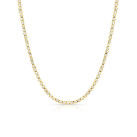 Large Odessa Diamond Tennis Necklace Necklaces Carter Eve Jewelry 