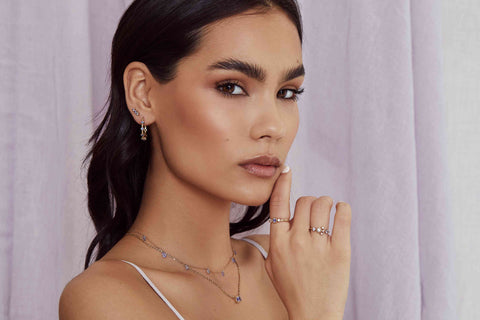 Lucky Seven Tanzanite Choker Necklaces Carter Eve Jewelry 