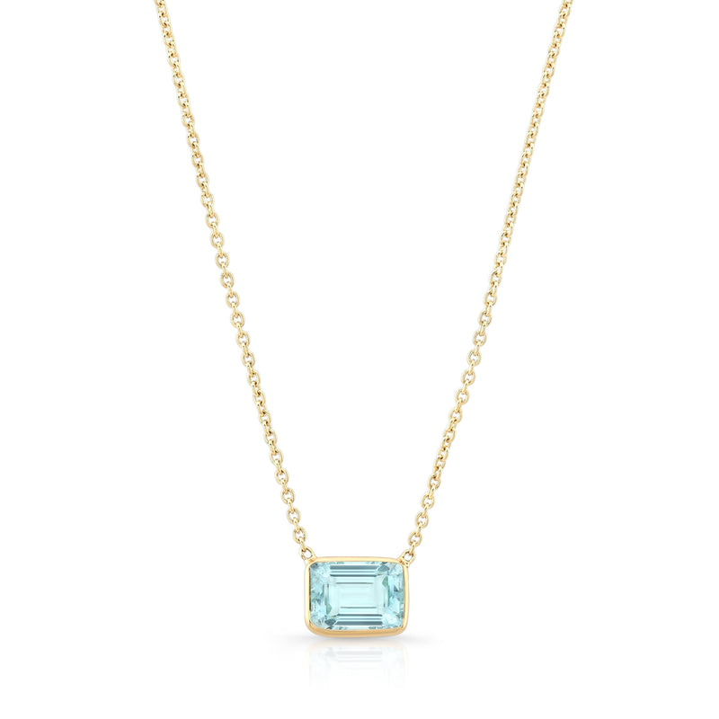 Mari Aquamarine Pendant Necklaces Carter Eve Jewelry 