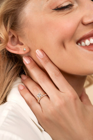 Mini Classic Diamond Studs Earrings Carter Eve Jewelry 