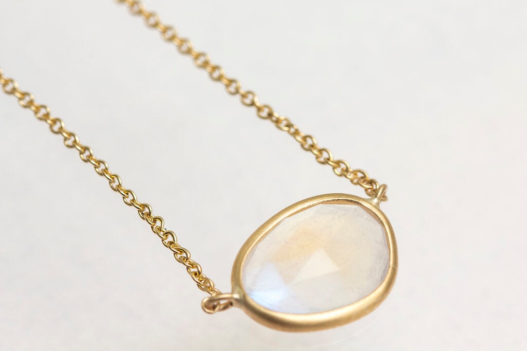 Moonstone Pendant Necklaces Carter Eve Jewelry 