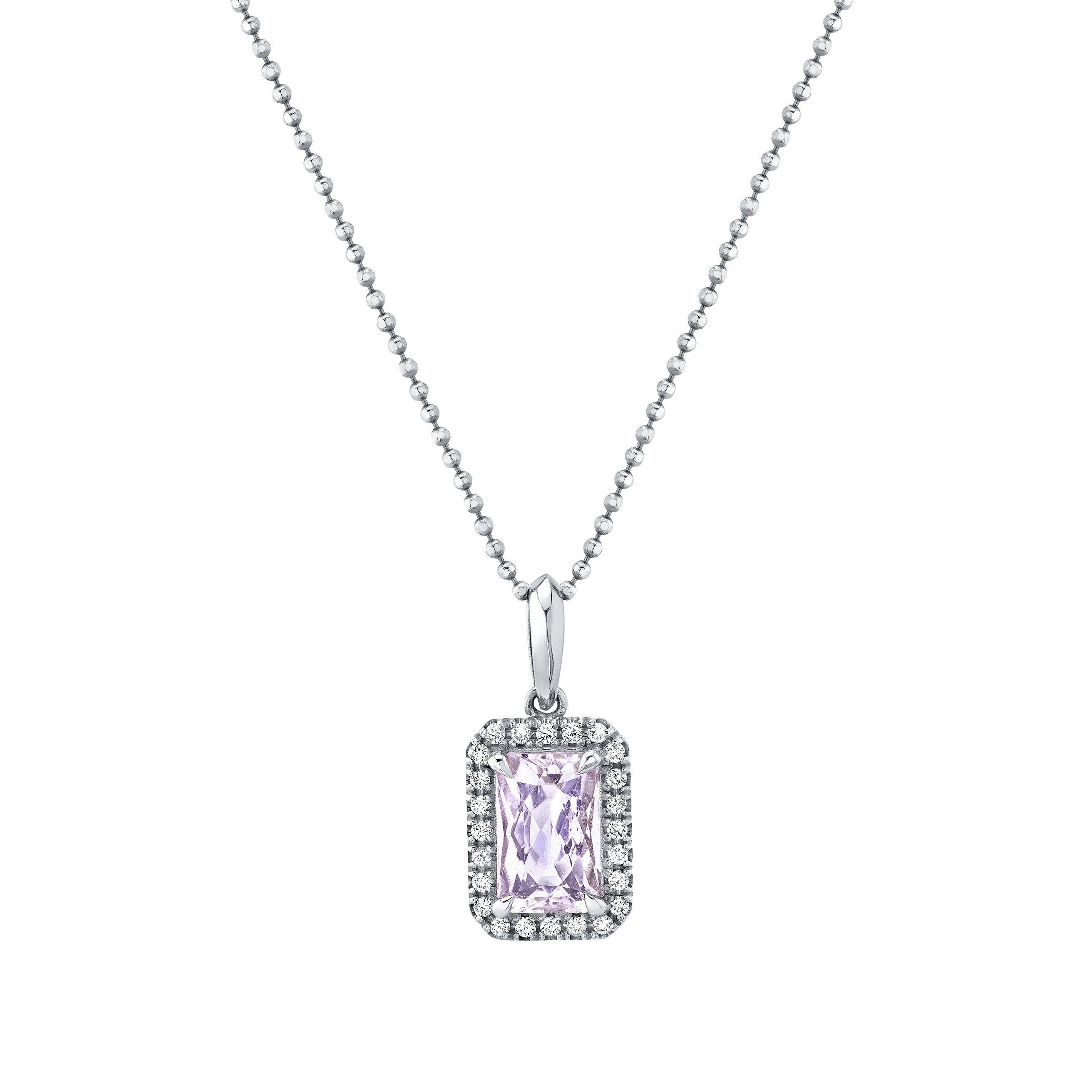 Calliope Amulet - Morganite