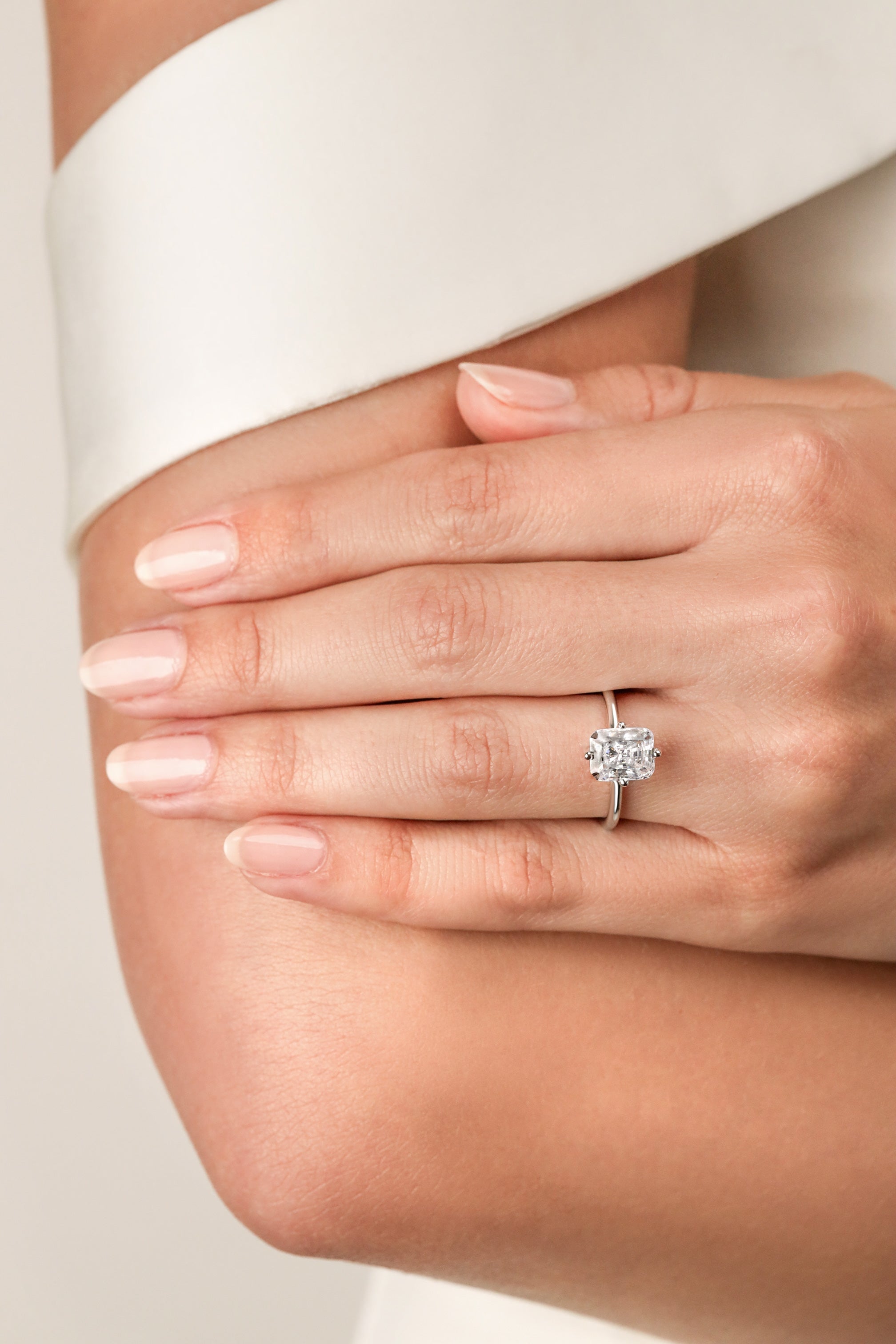 Noa Solitaire Engagement Ring bridal Carter Eve Jewelry 