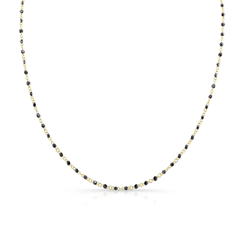 Noir Floating Necklace Necklaces Carter Eve Jewelry 