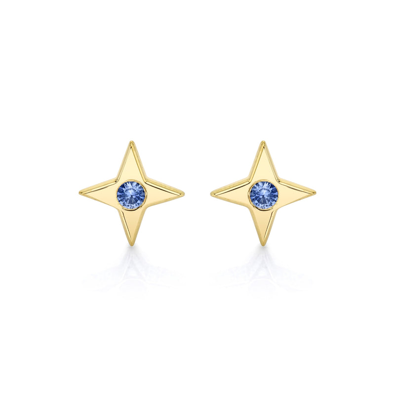 North Star Studs Earrings Carter Eve Jewelry 