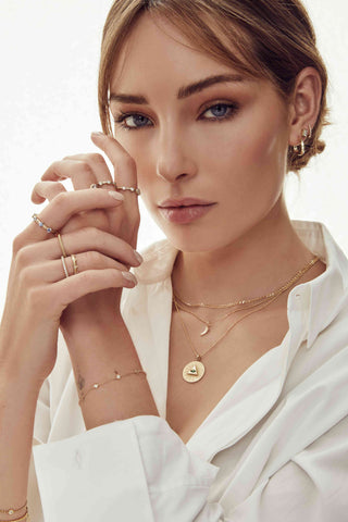 Petite Diamond Orbit Bracelet Bracelets Carter Eve Jewelry 