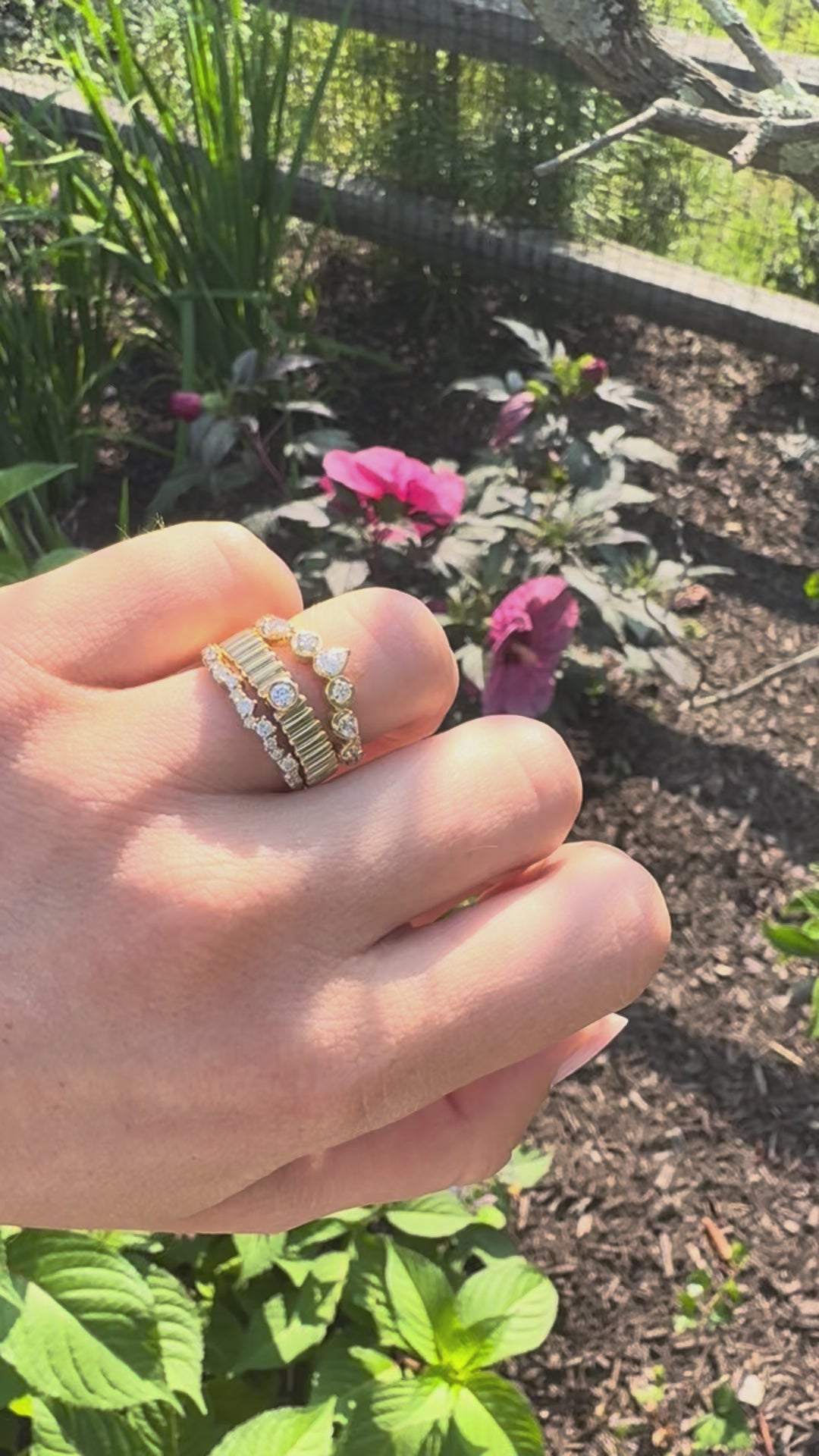 Petite Harlow Diamond Ring