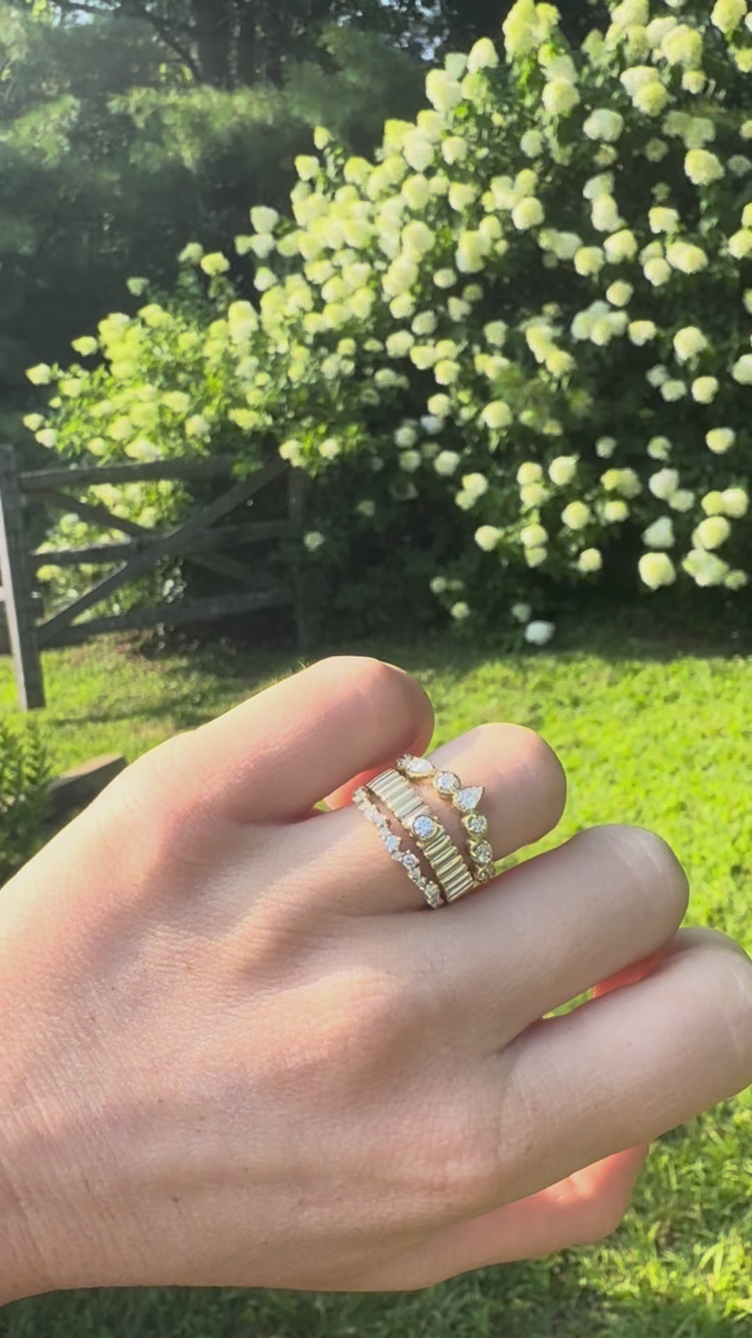 Diamond Confetti Ring