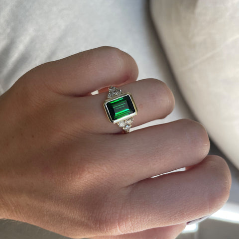 Saige Seven-Stone Engagement Ring engagement ring Carter Eve Jewelry 