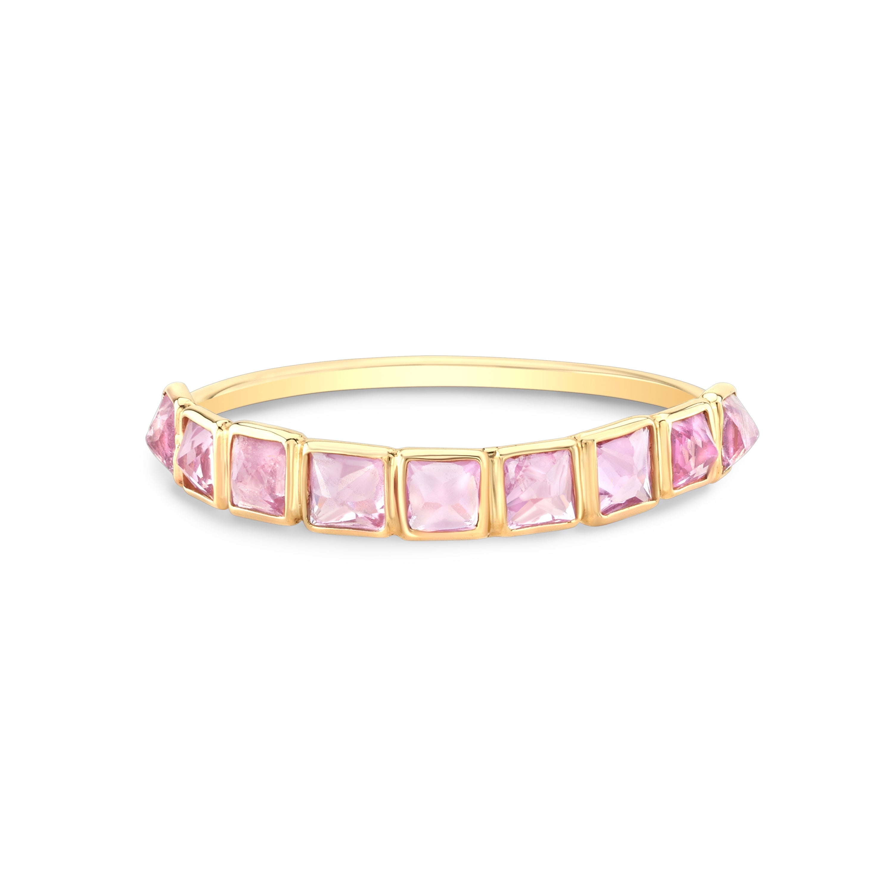 Sereia Ring w/ Pink Sapphires Ring Carter Eve Jewelry 