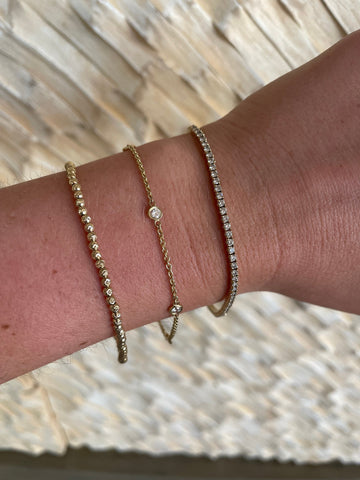 Theia Diamond Tennis Bracelet Bracelets Carter Eve Jewelry 