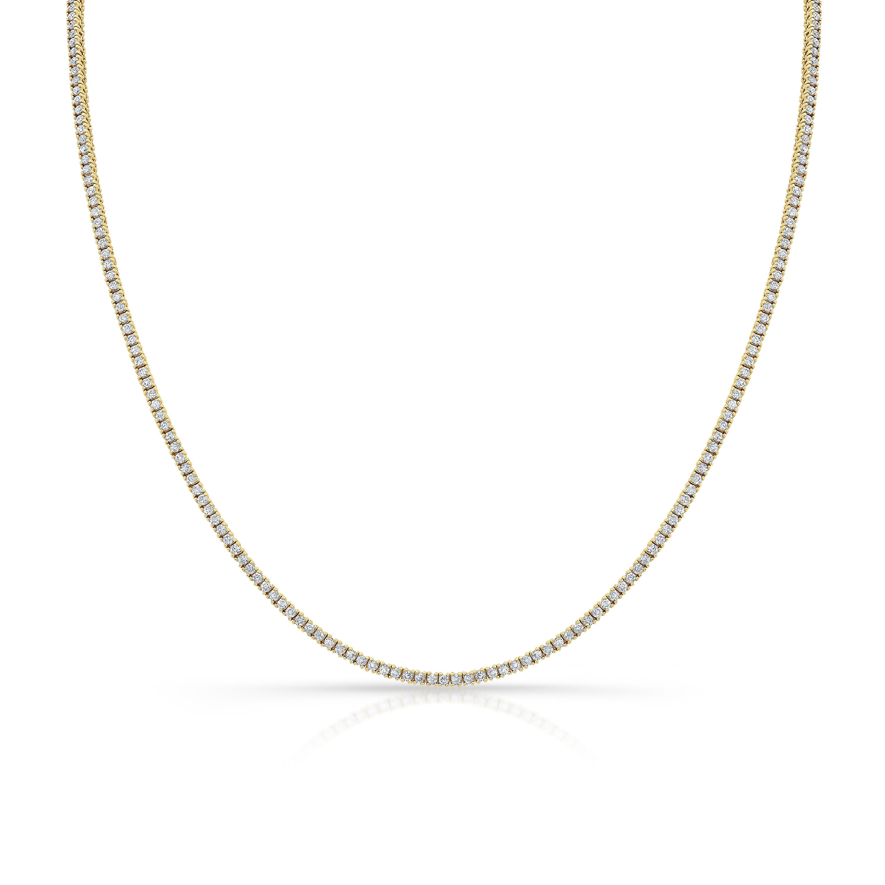 Theia Diamond Tennis Necklace Necklaces Carter Eve Jewelry 