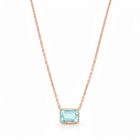 Mari Aquamarine Necklace