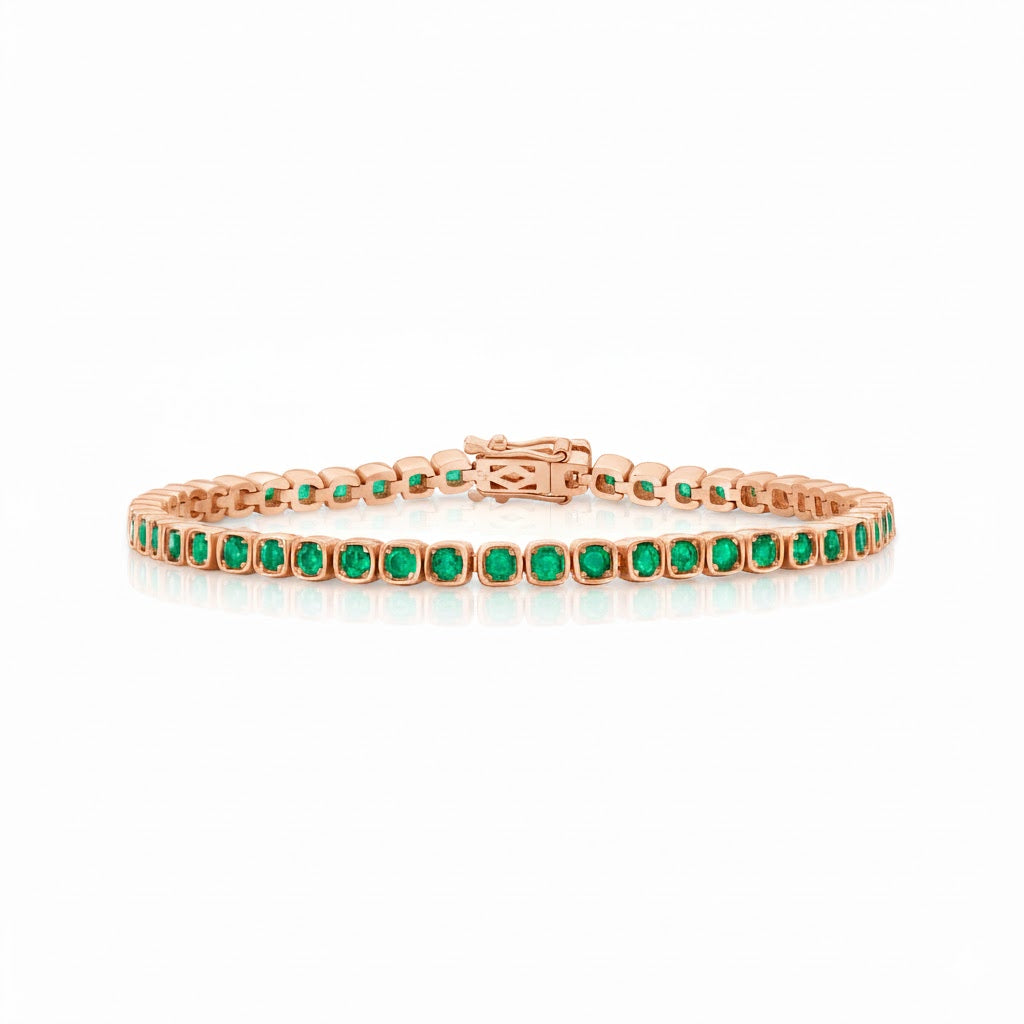 Margaux Emerald Tennis Bracelet