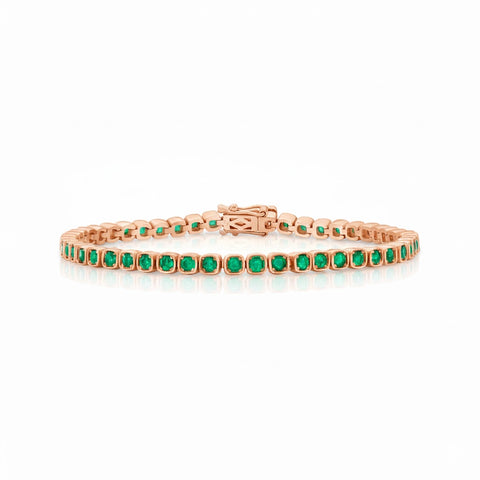 Margaux Emerald Tennis Bracelet