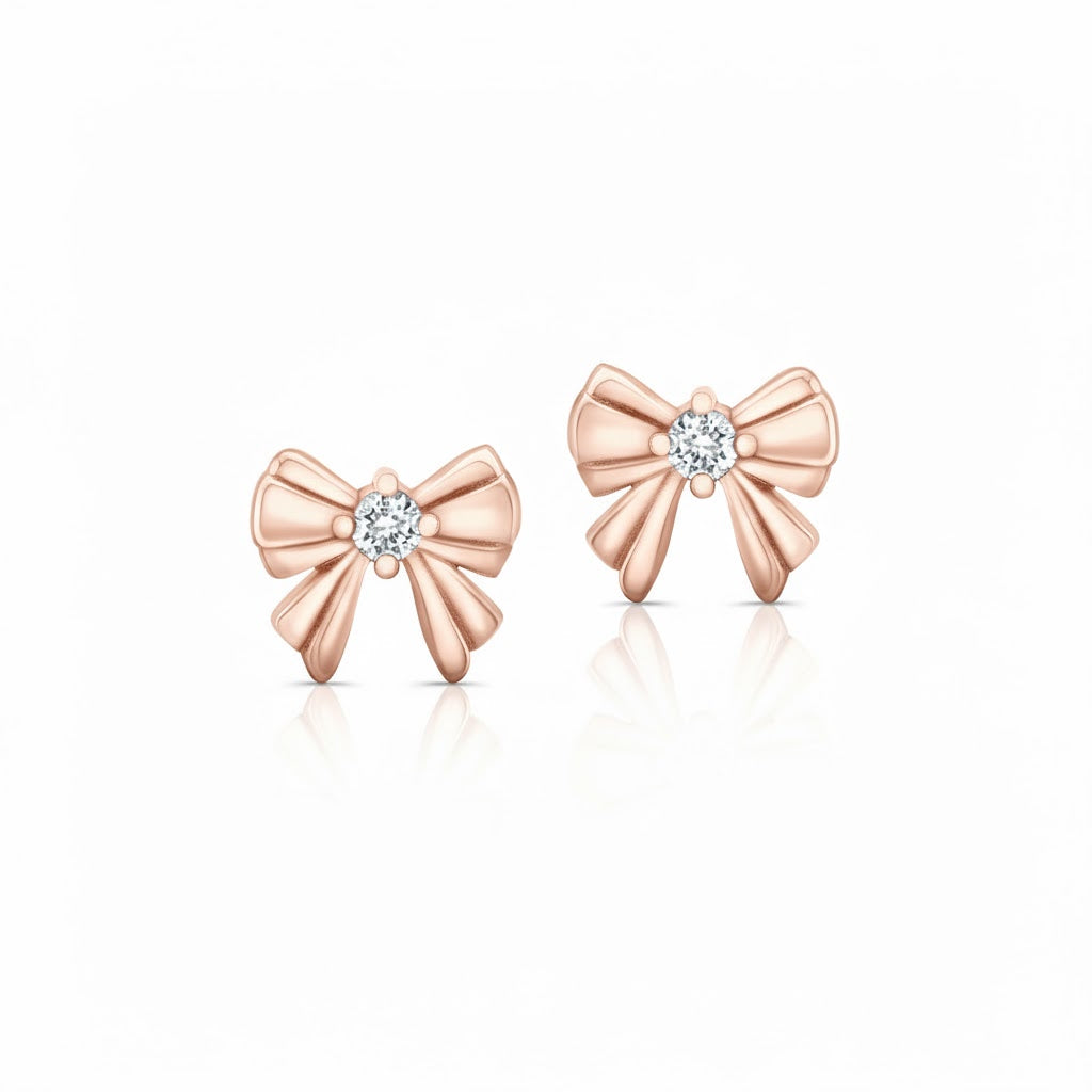 Audrey Bow Studs