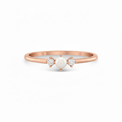 Pearl Moondew Ring