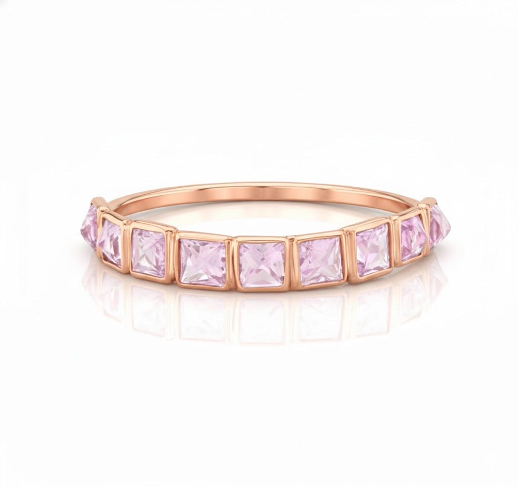 Sereia Ring w/ Pink Sapphires