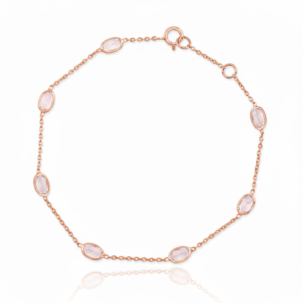 Rue Morganite Bracelet