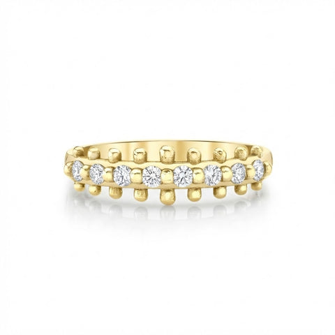 Naida Ring with Diamonds