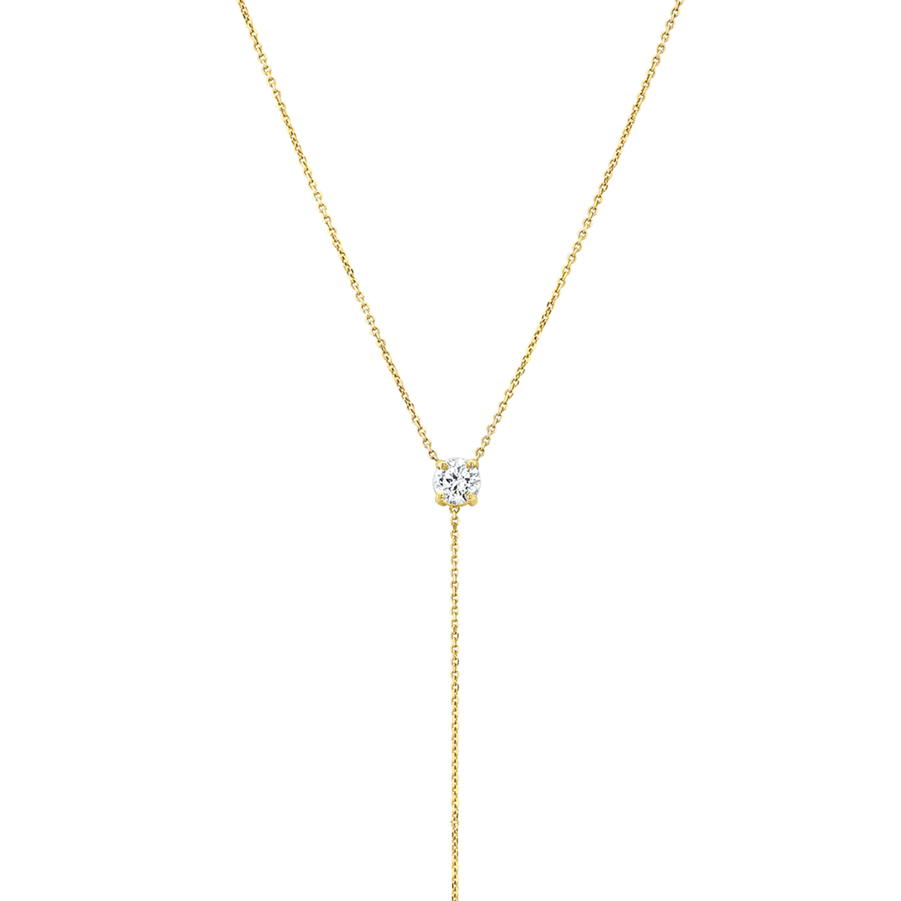 Vera Diamond Lariat Necklace Necklaces Carter Eve Jewelry 